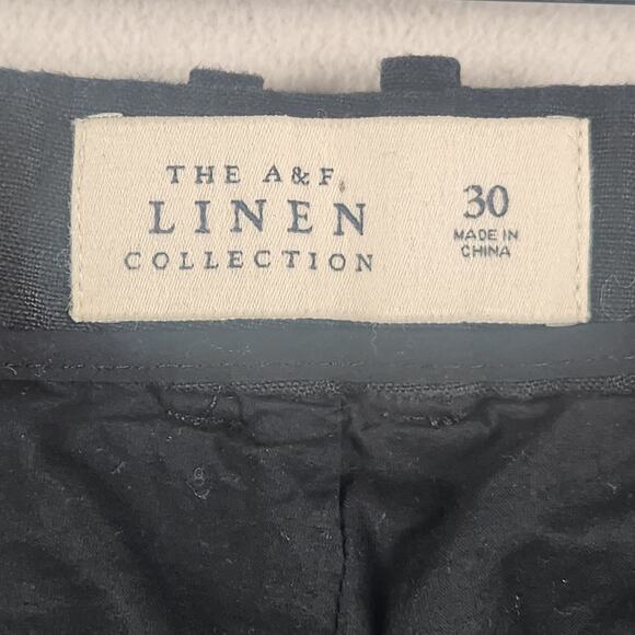 Abercromie & Fitch “A&F Linen Collection” Shorts Women’s SZ 30 100% Linen EUC - Picture 6 of 16